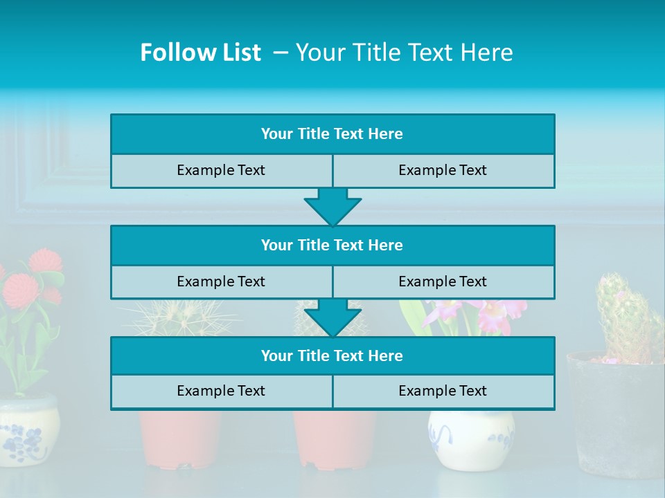 Background Fresh Leaf PowerPoint Template