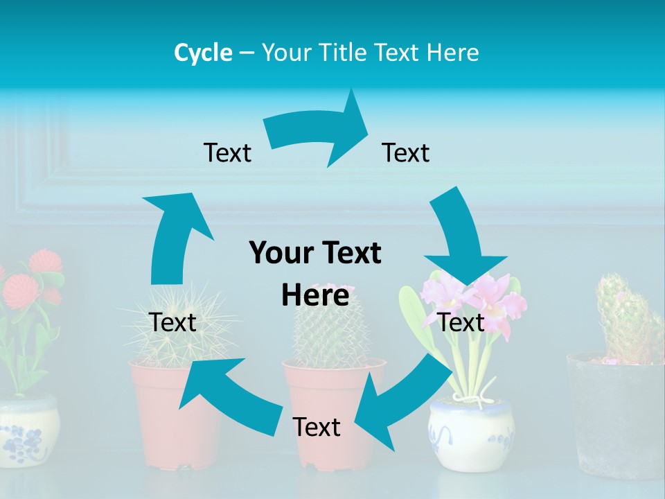 Background Fresh Leaf PowerPoint Template