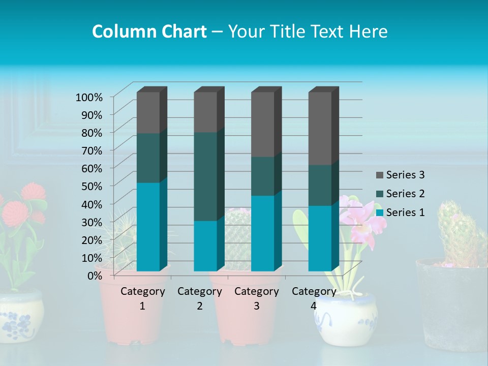 Background Fresh Leaf PowerPoint Template