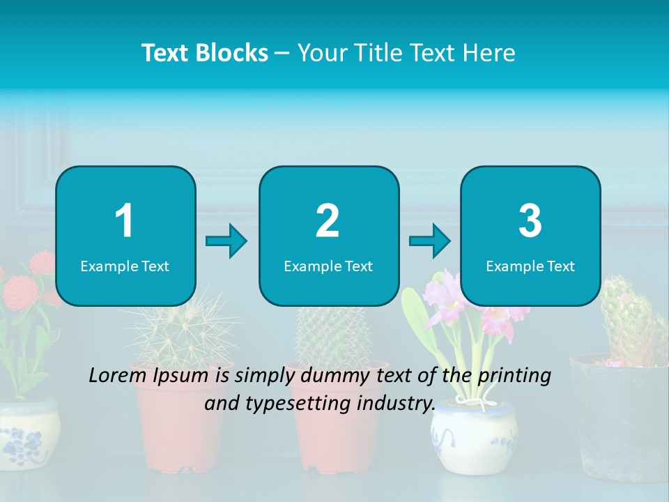 Background Fresh Leaf PowerPoint Template