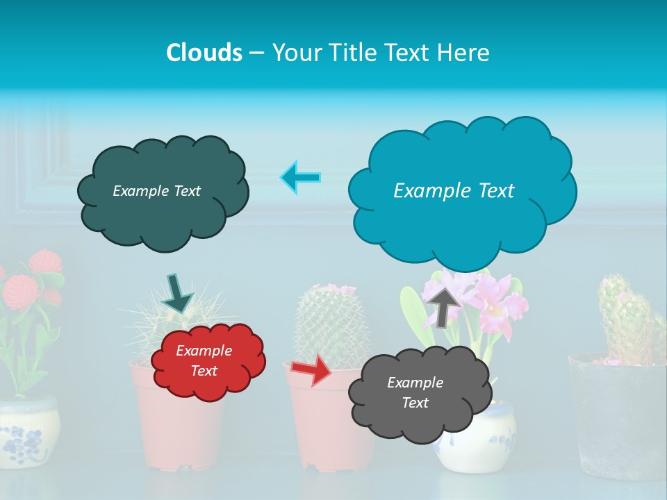 Background Fresh Leaf PowerPoint Template
