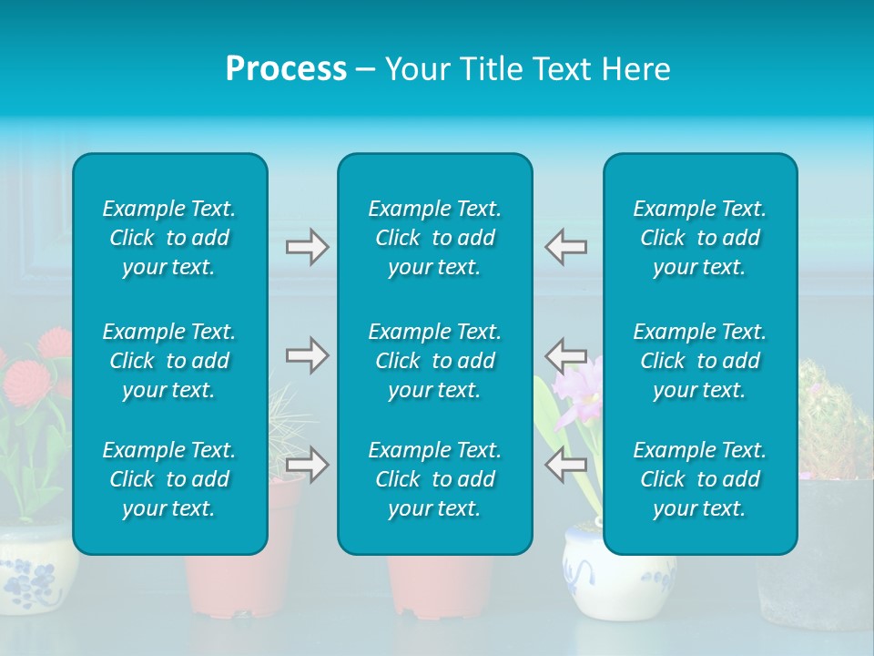 Background Fresh Leaf PowerPoint Template
