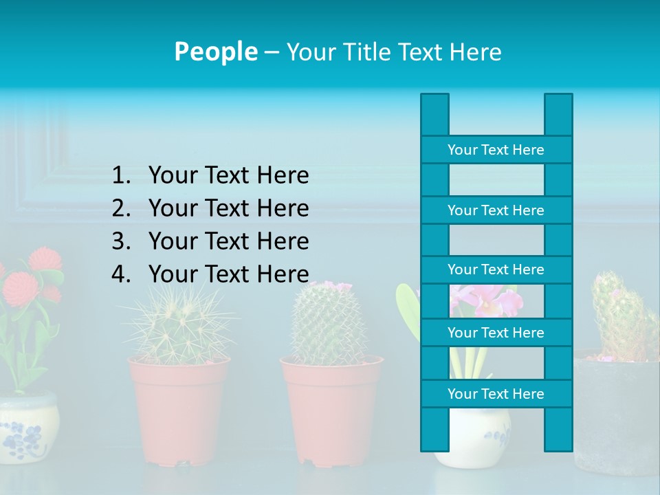 Background Fresh Leaf PowerPoint Template