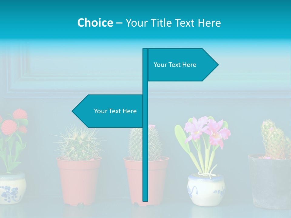 Background Fresh Leaf PowerPoint Template