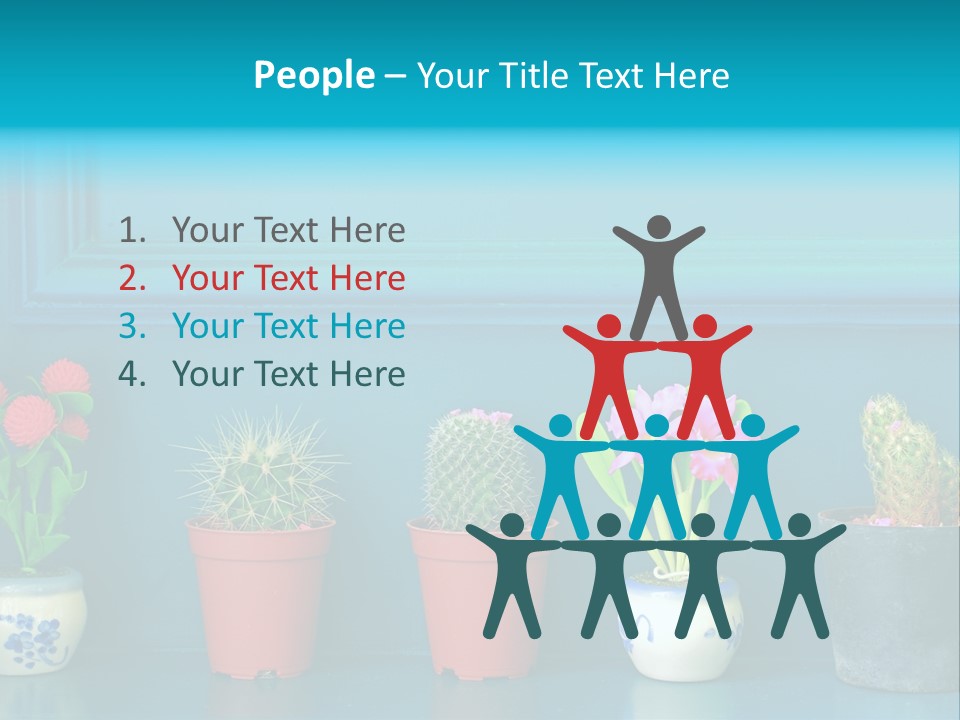 Background Fresh Leaf PowerPoint Template