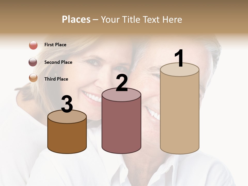 Female Lips Massaging PowerPoint Template