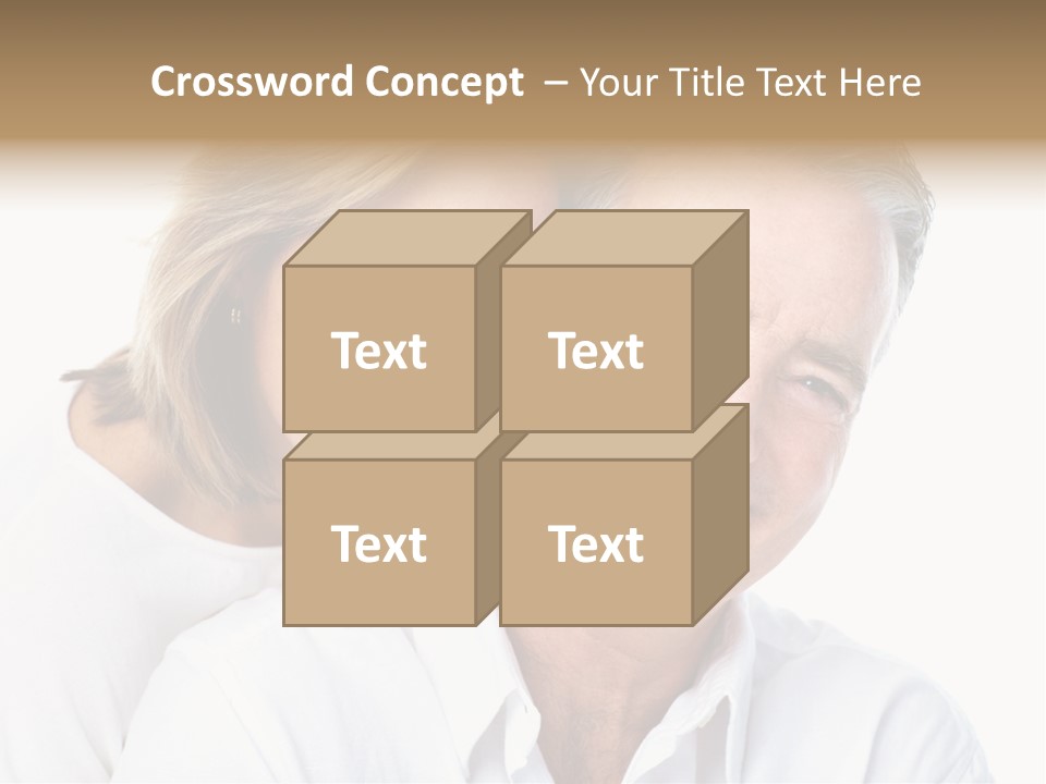 Female Lips Massaging PowerPoint Template