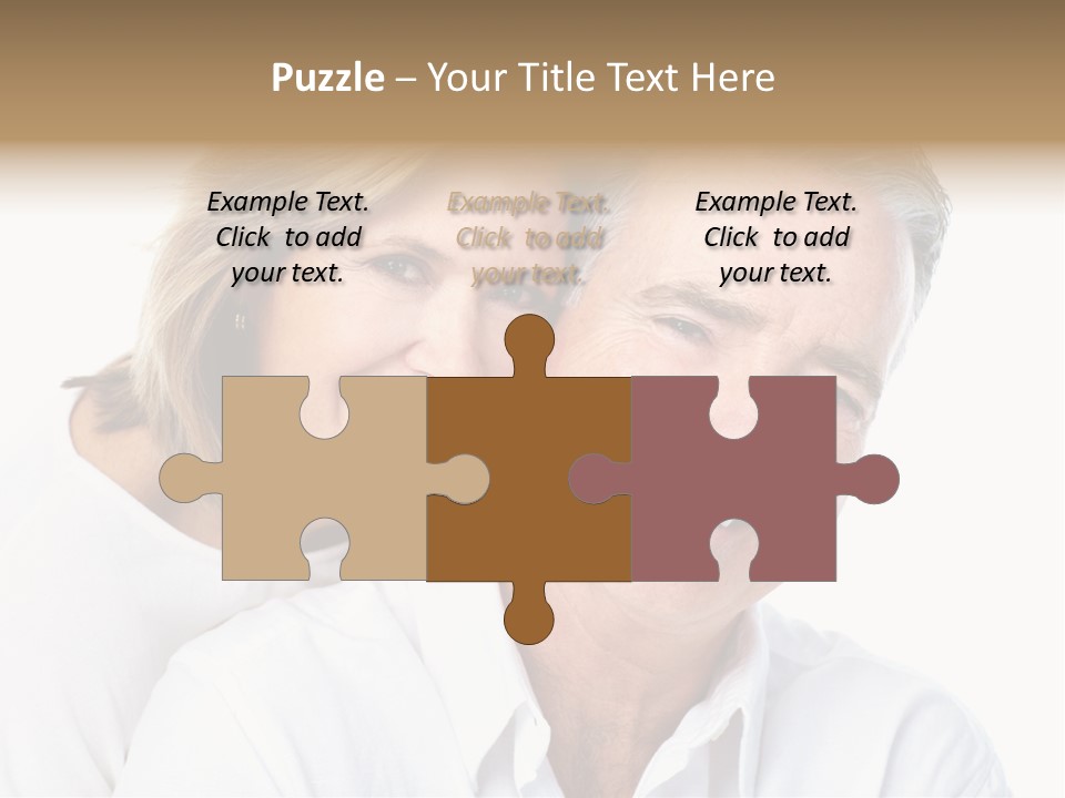 Female Lips Massaging PowerPoint Template