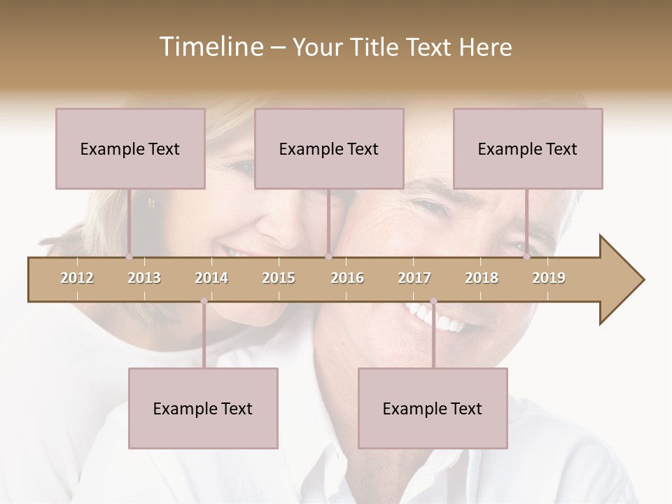 Female Lips Massaging PowerPoint Template