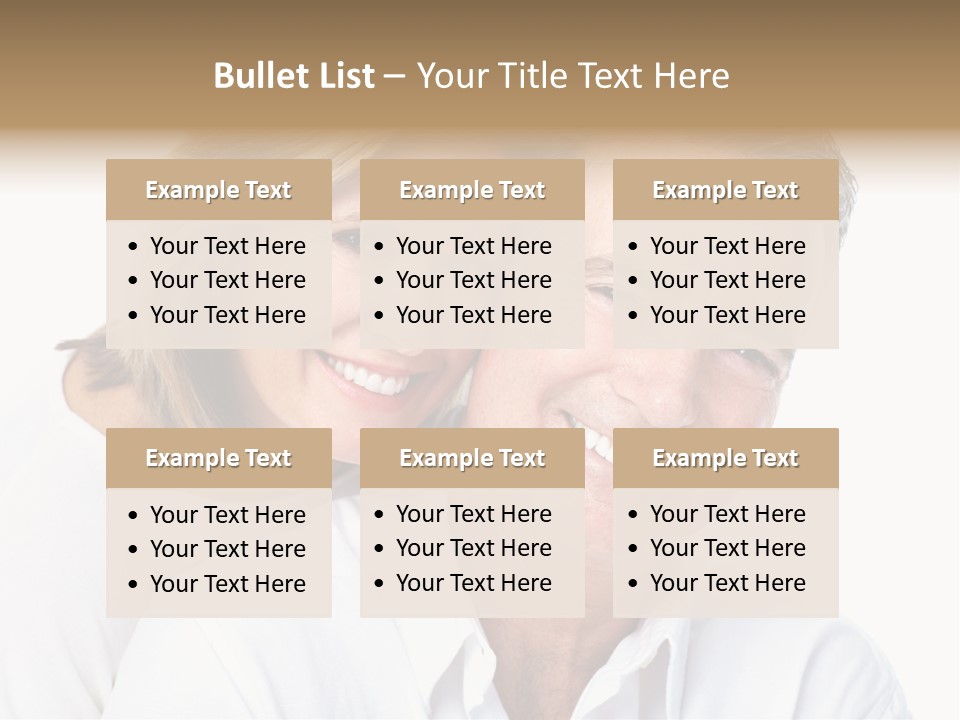 Female Lips Massaging PowerPoint Template