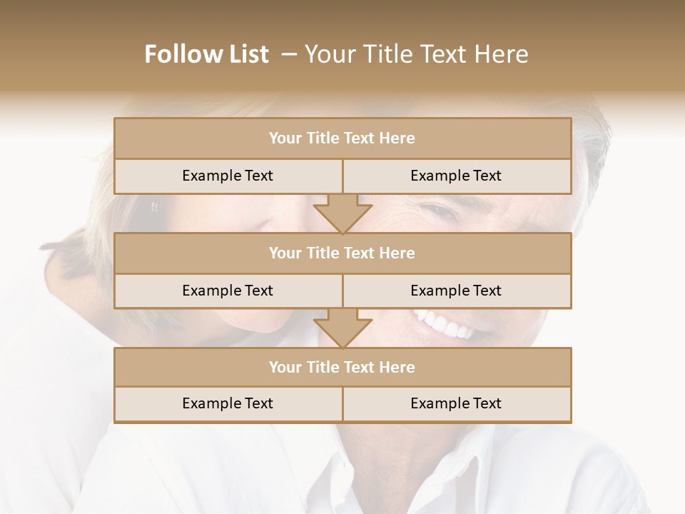 Female Lips Massaging PowerPoint Template