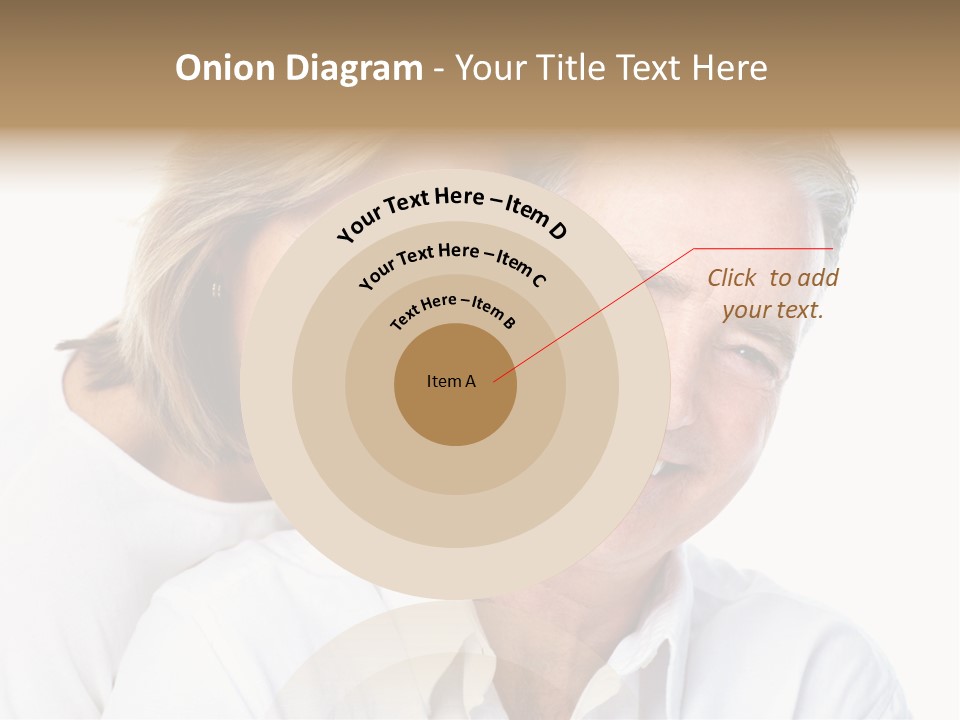 Female Lips Massaging PowerPoint Template