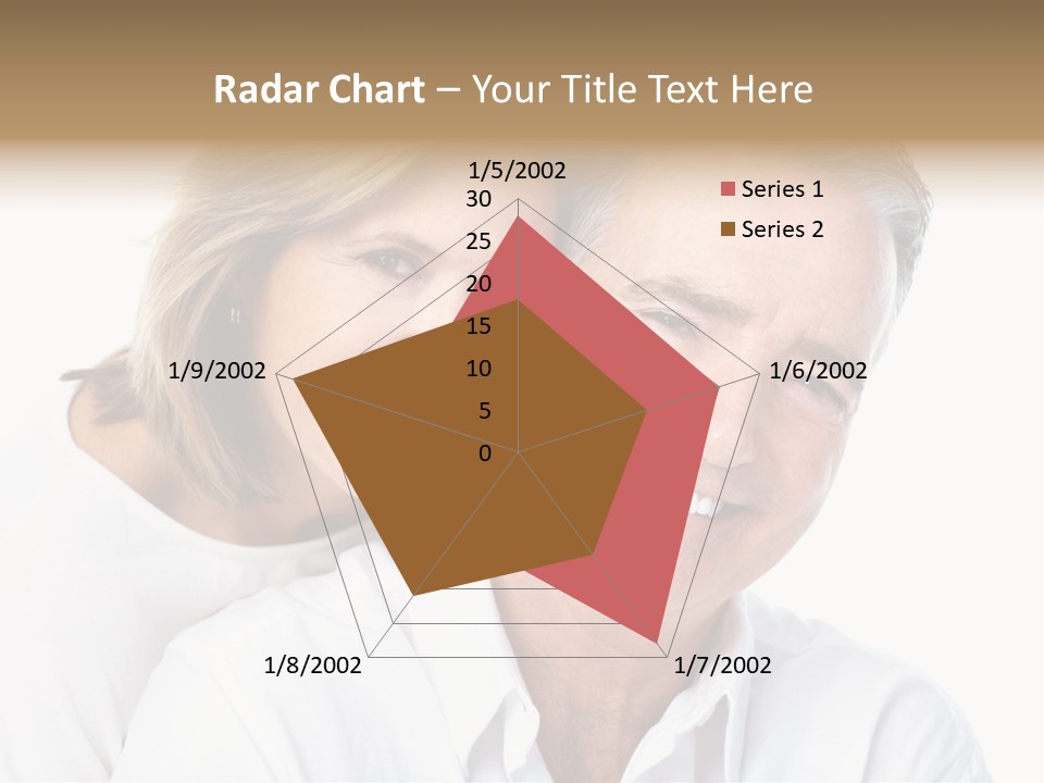 Female Lips Massaging PowerPoint Template