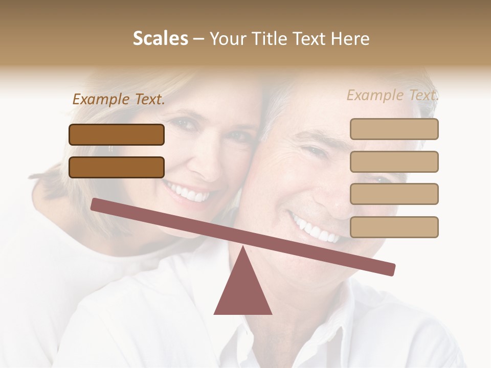 Female Lips Massaging PowerPoint Template