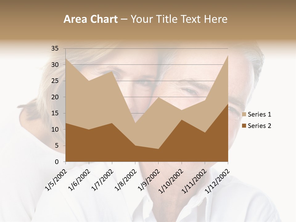 Female Lips Massaging PowerPoint Template