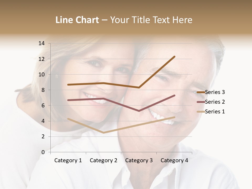 Female Lips Massaging PowerPoint Template