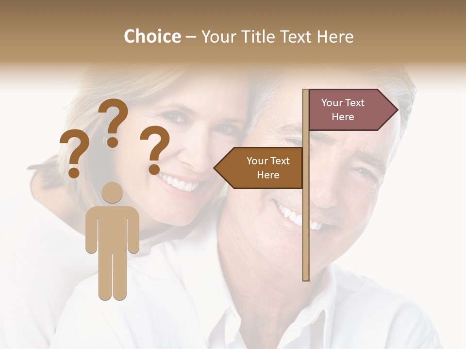 Female Lips Massaging PowerPoint Template