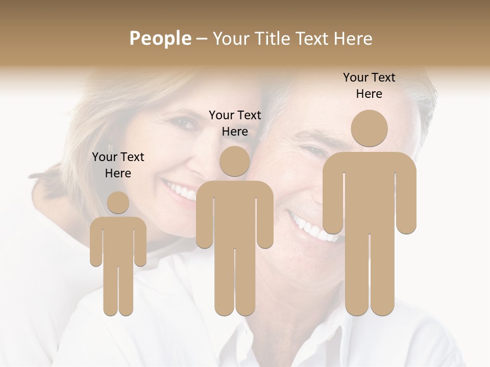 Female Lips Massaging PowerPoint Template