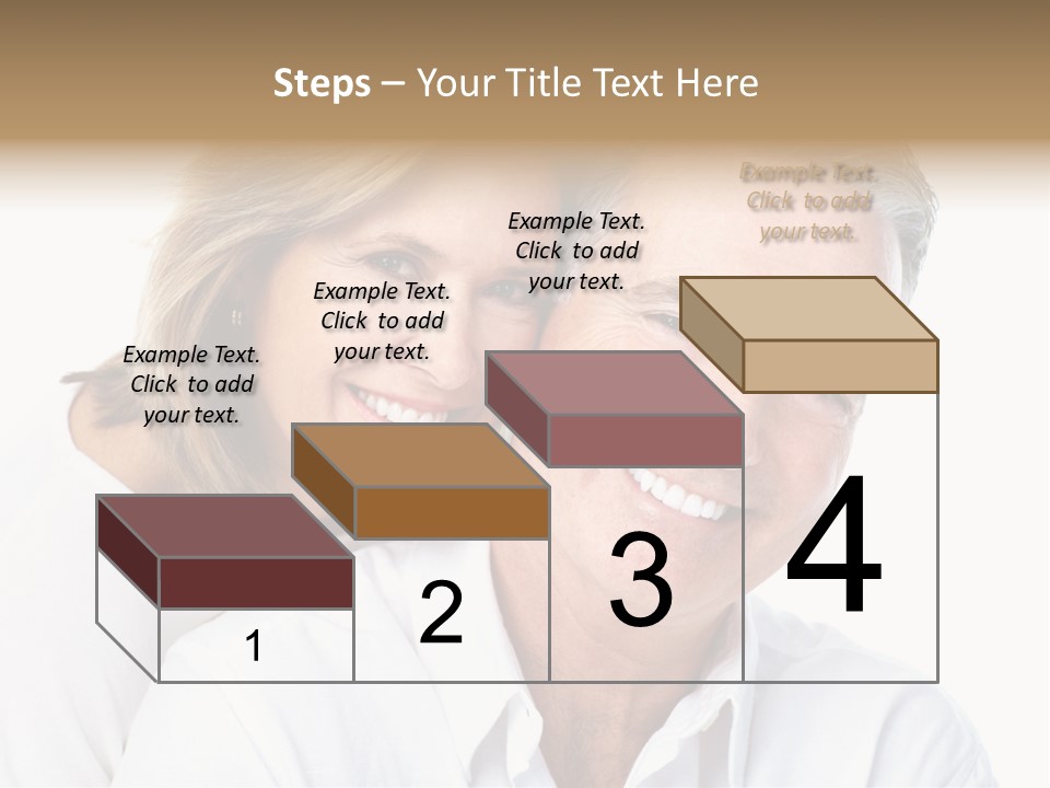 Female Lips Massaging PowerPoint Template