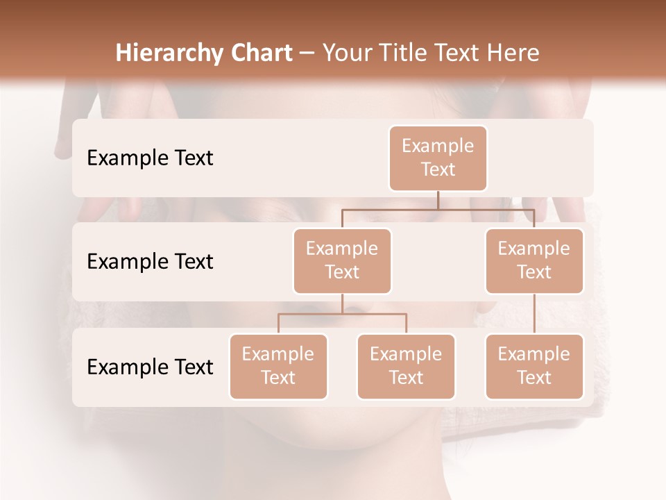 Female Lips Massaging PowerPoint Template
