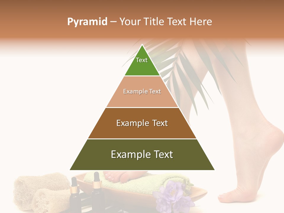 Femininity Flower Leisure PowerPoint Template