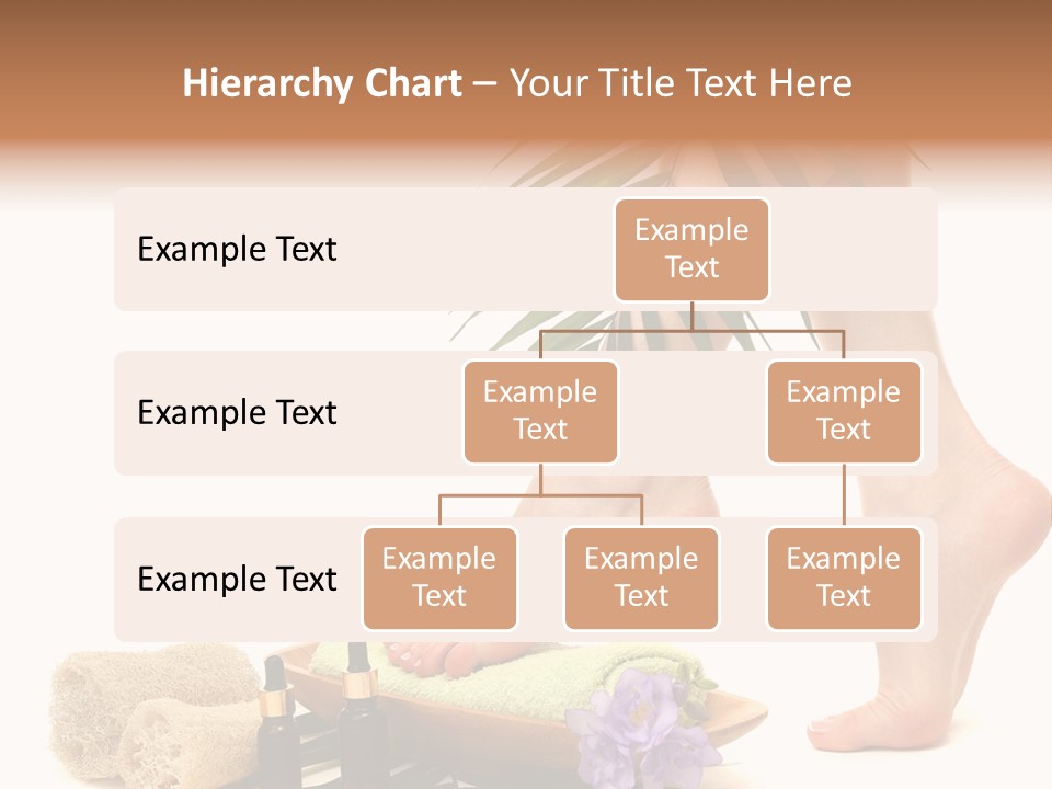Femininity Flower Leisure PowerPoint Template