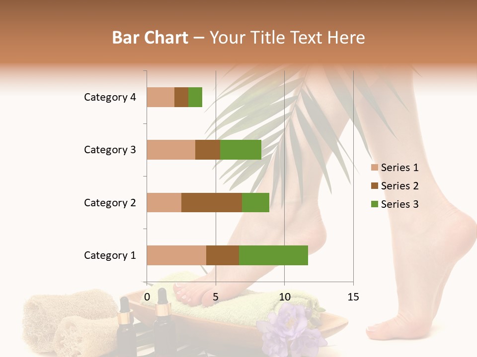 Femininity Flower Leisure PowerPoint Template