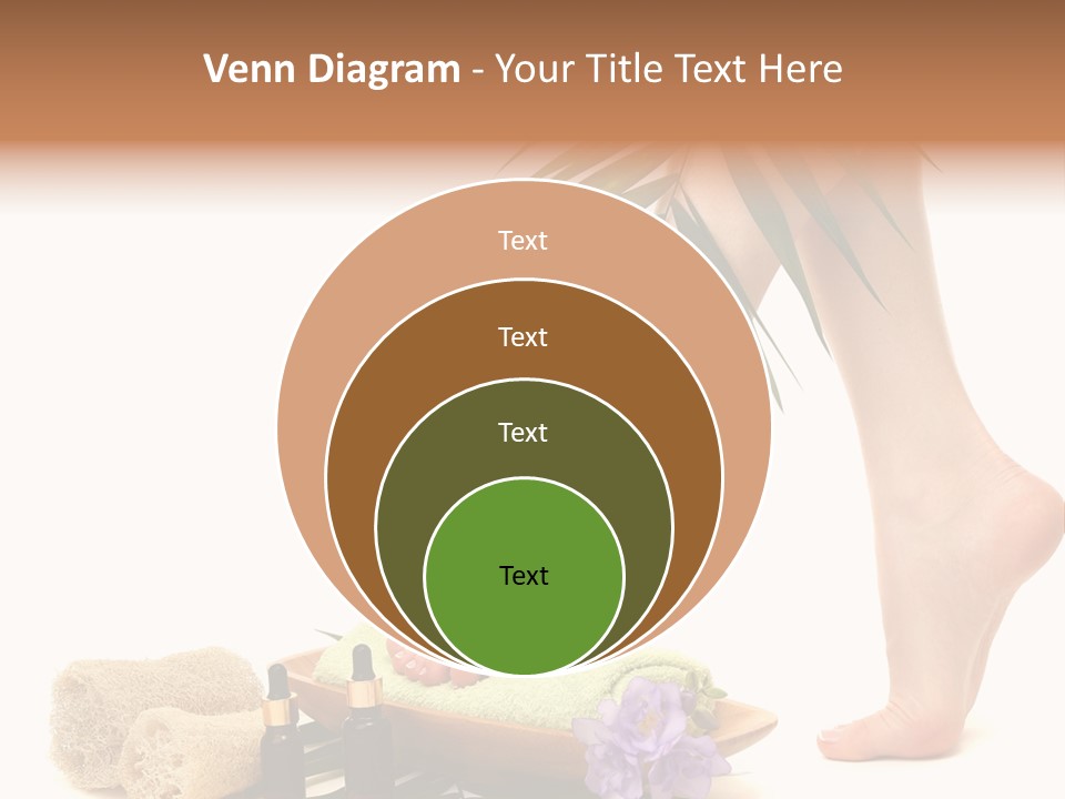 Femininity Flower Leisure PowerPoint Template