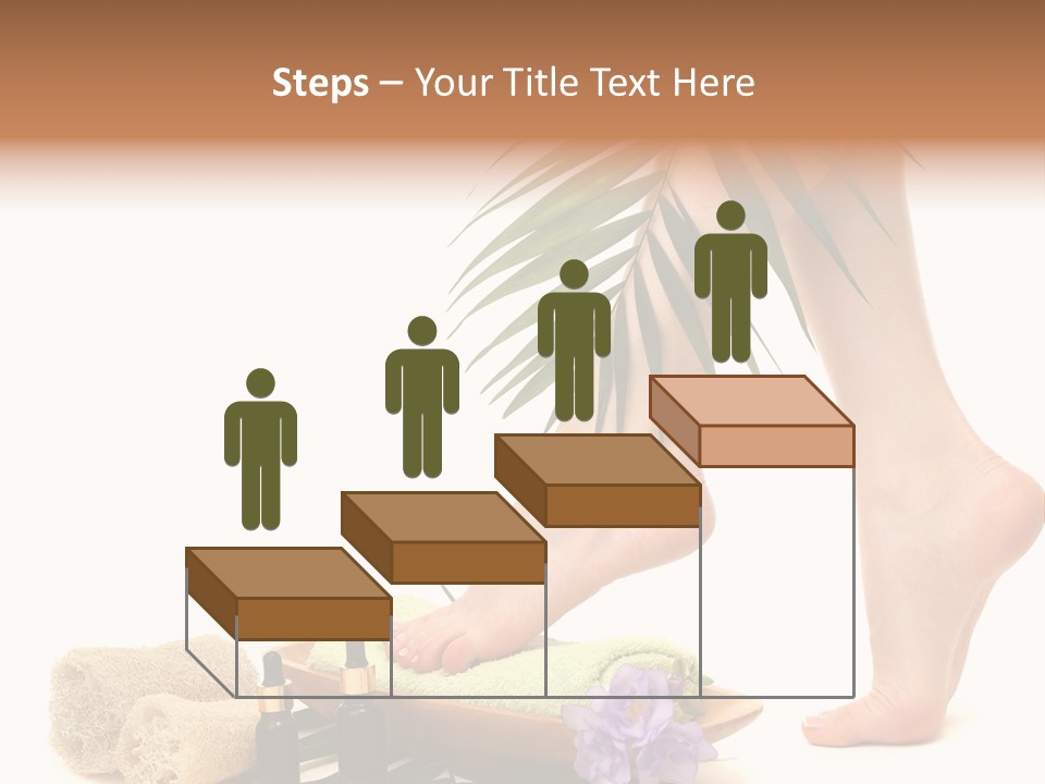 Femininity Flower Leisure PowerPoint Template