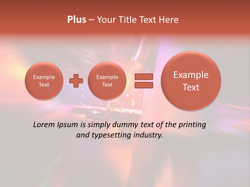 Electronics Club Mixing PowerPoint Template