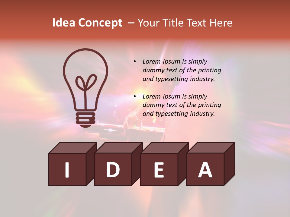 Electronics Club Mixing PowerPoint Template