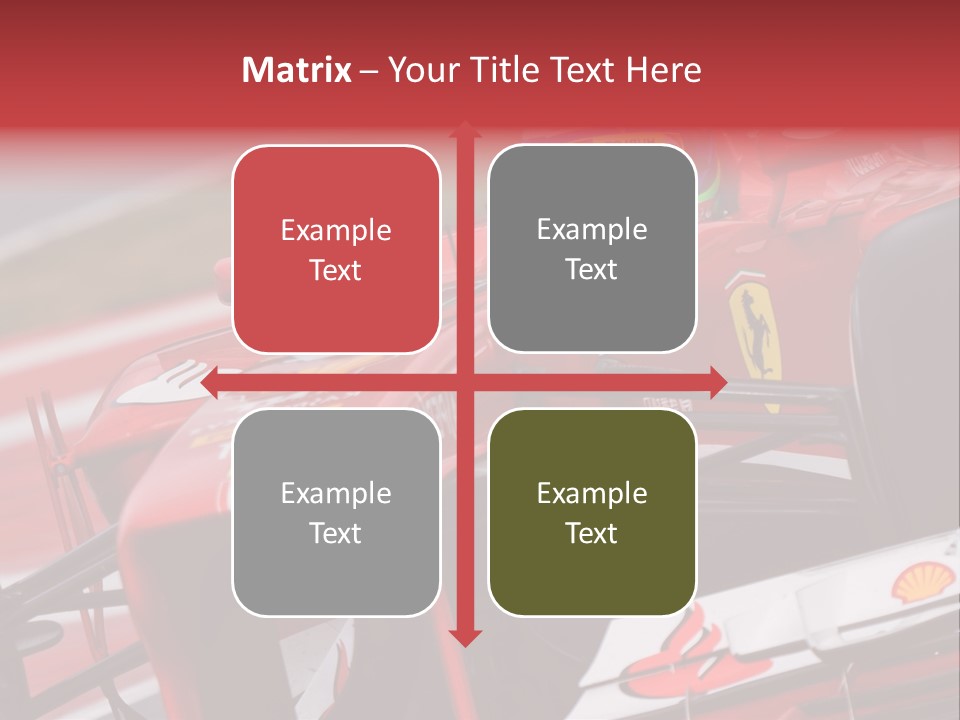 Massa Circuit Action PowerPoint Template