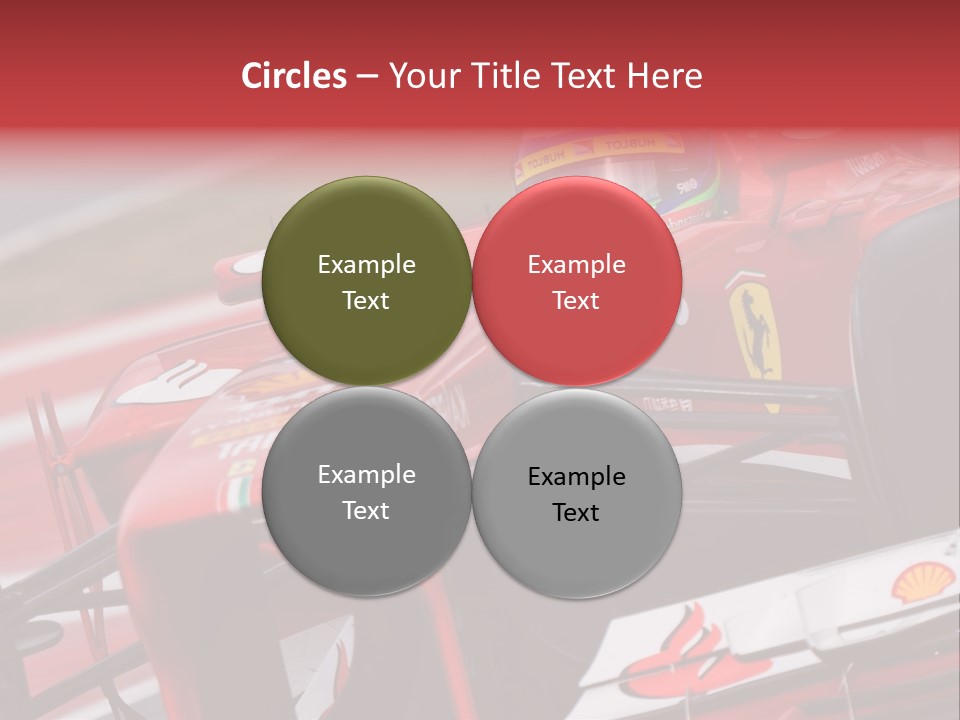 Massa Circuit Action PowerPoint Template