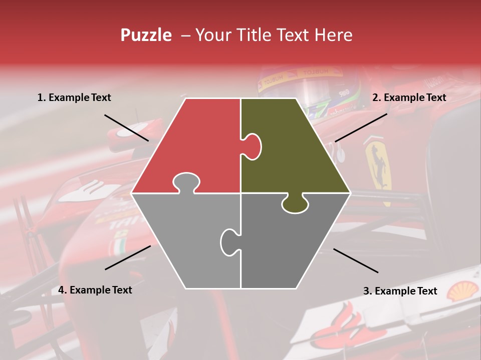 Massa Circuit Action PowerPoint Template