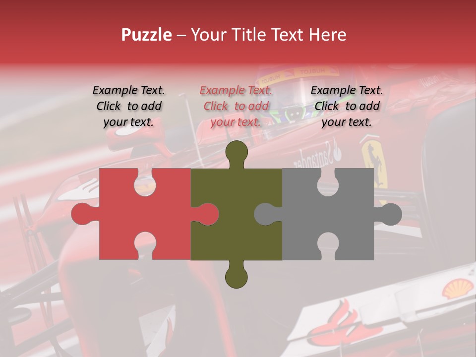 Massa Circuit Action PowerPoint Template