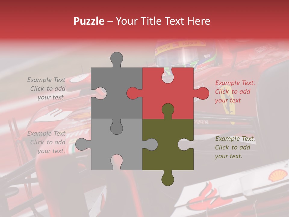 Massa Circuit Action PowerPoint Template