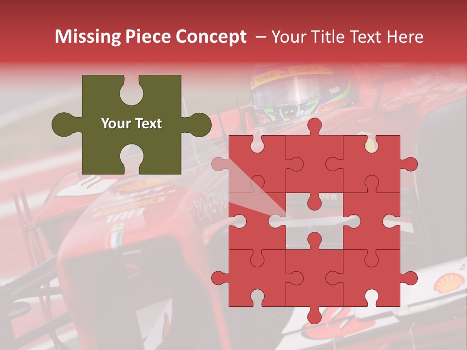 Massa Circuit Action PowerPoint Template