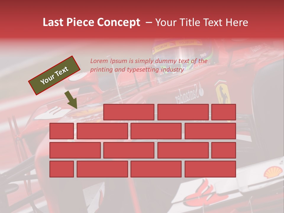 Massa Circuit Action PowerPoint Template