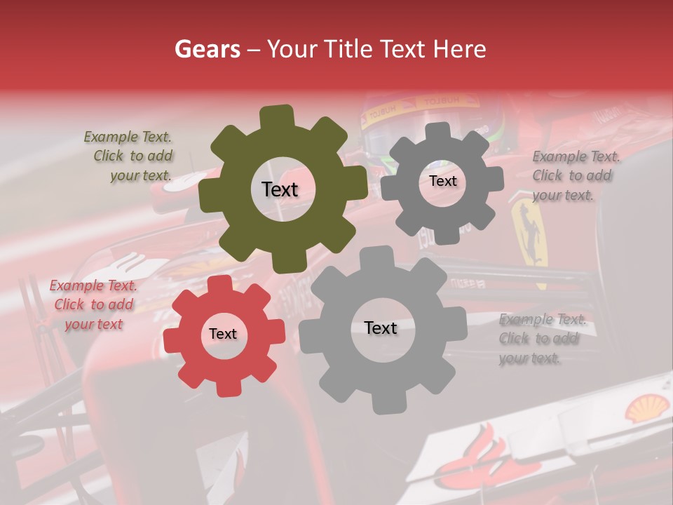 Massa Circuit Action PowerPoint Template