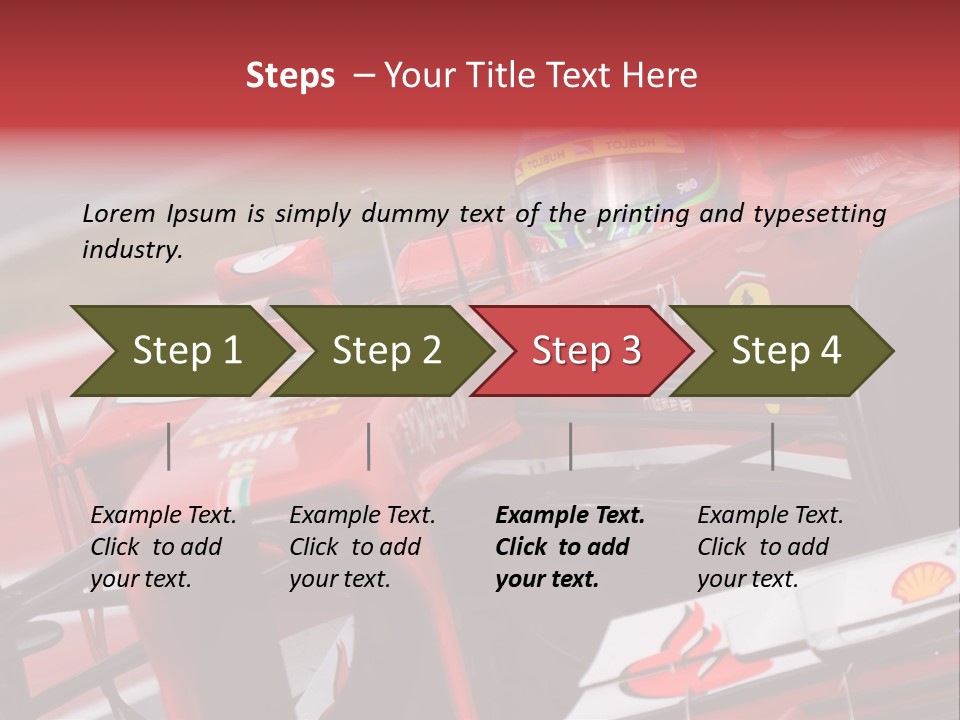 Massa Circuit Action PowerPoint Template