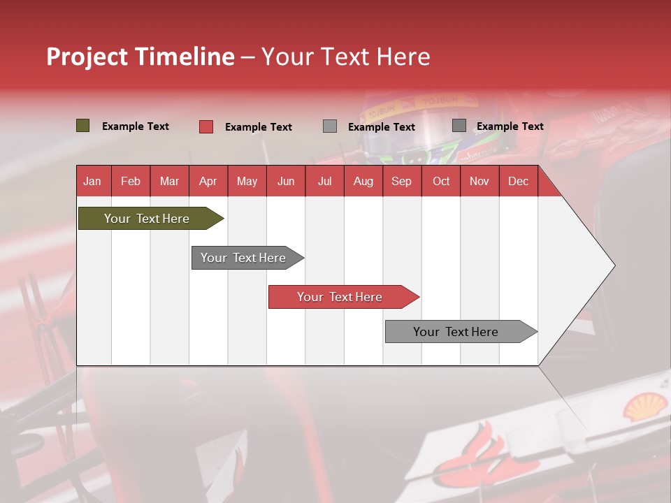 Massa Circuit Action PowerPoint Template