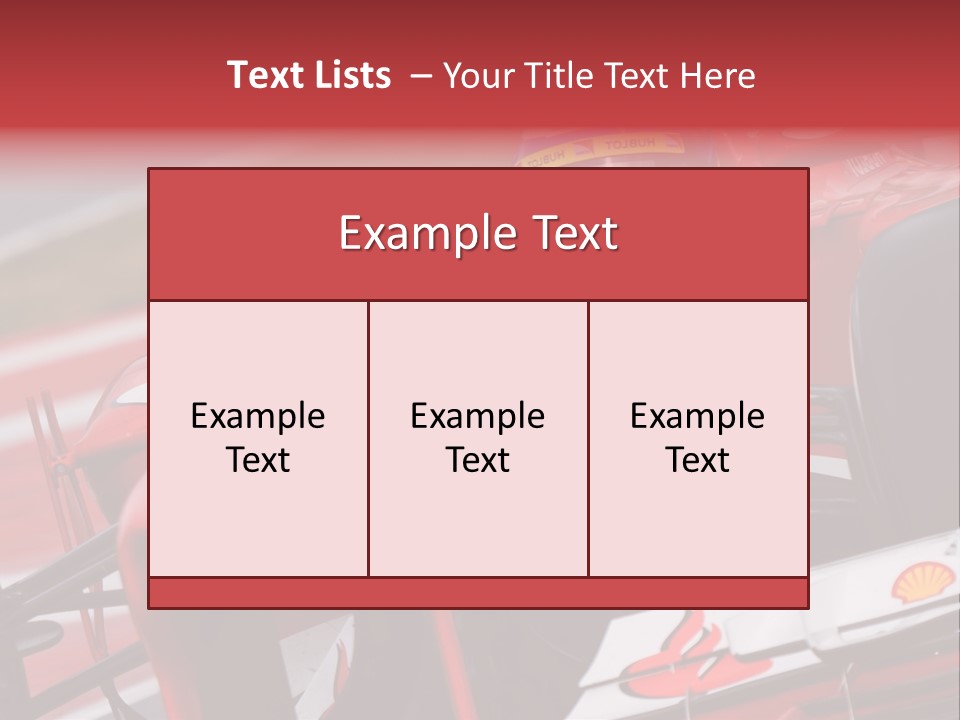 Massa Circuit Action PowerPoint Template