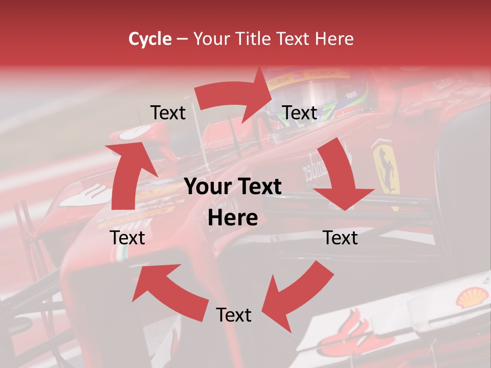 Massa Circuit Action PowerPoint Template