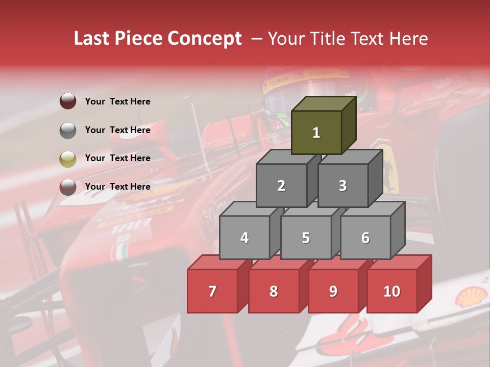 Massa Circuit Action PowerPoint Template