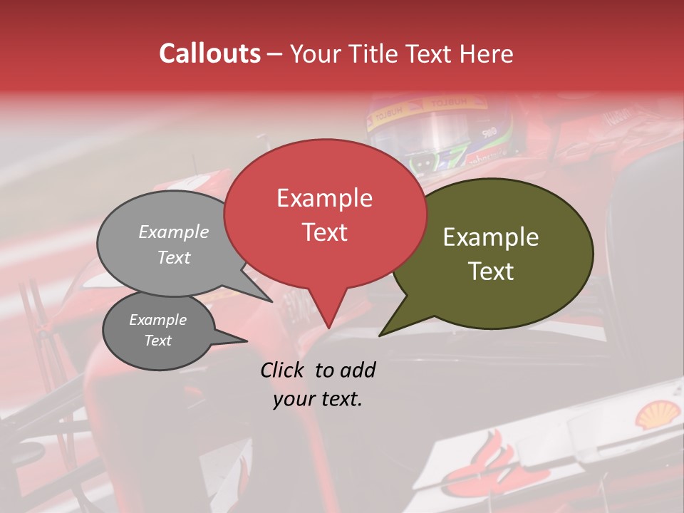 Massa Circuit Action PowerPoint Template