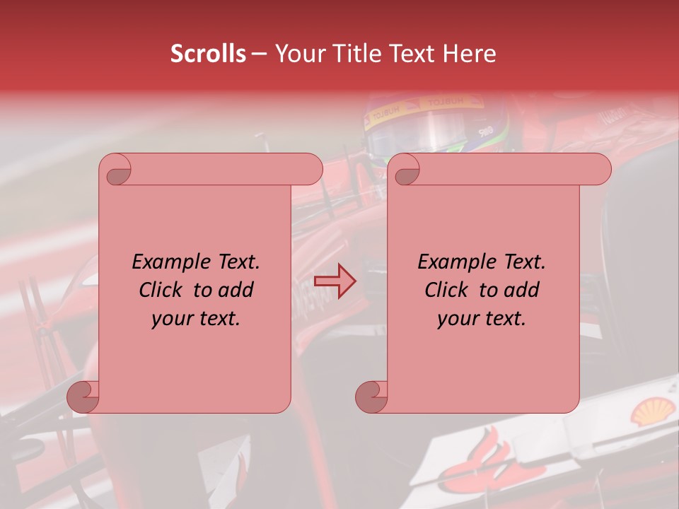Massa Circuit Action PowerPoint Template