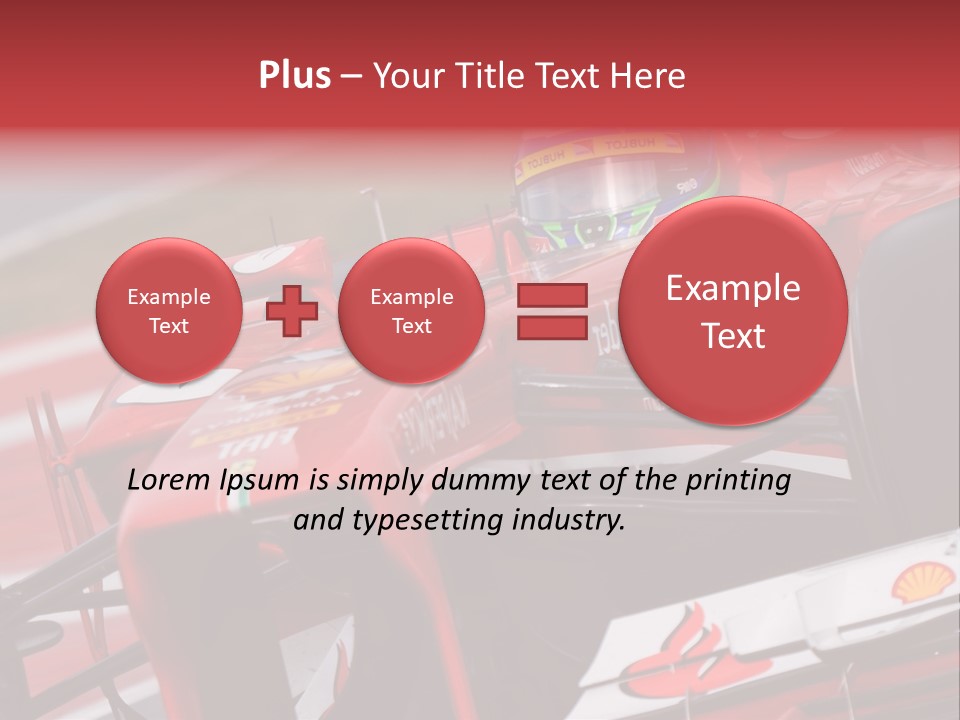 Massa Circuit Action PowerPoint Template