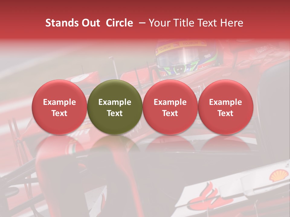 Massa Circuit Action PowerPoint Template