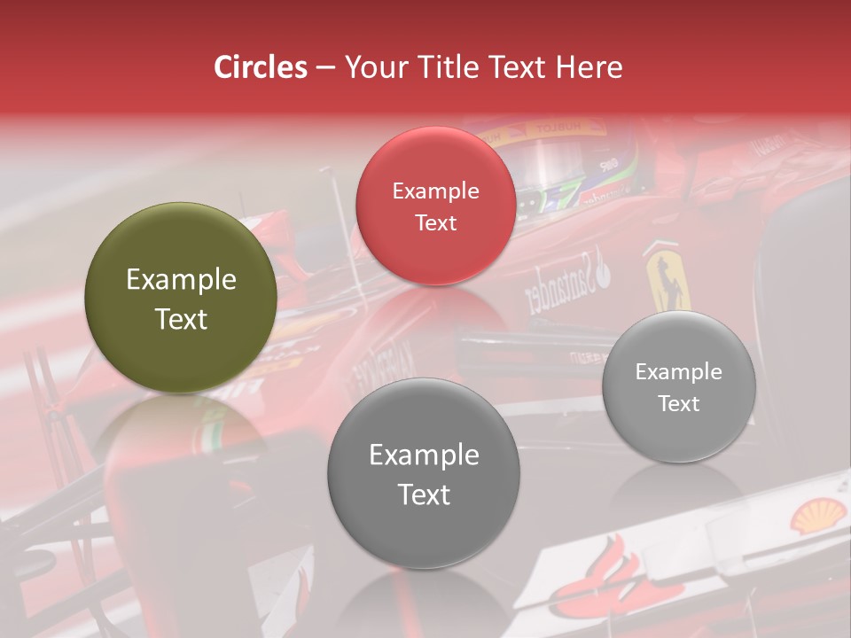 Massa Circuit Action PowerPoint Template