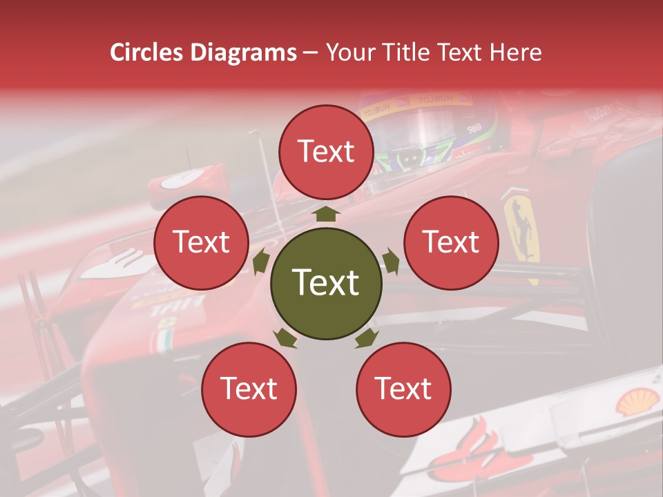 Massa Circuit Action PowerPoint Template